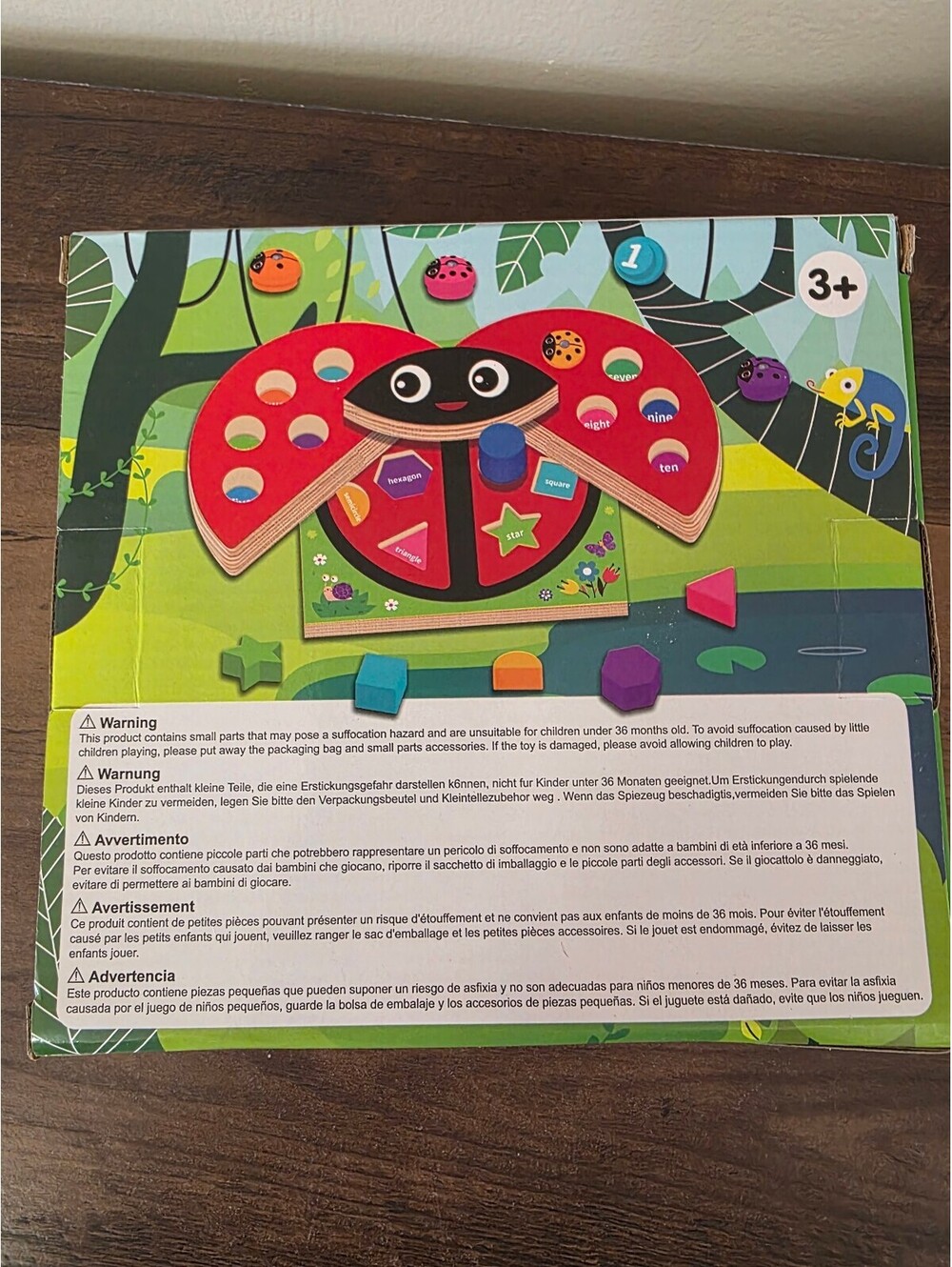 Sort & Learn Ladybug Toy - Picture 2 of 4